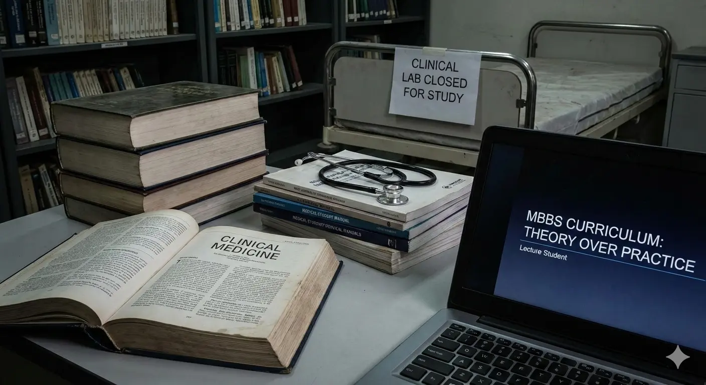 The "Paper Doctor" Crisis: Why MBBS Cannot Be Taught Through Textbooks Alone